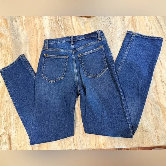 Women’s ABERCROMBIE & FITCH The 90’s Straight Ultra High Rise jeans- Size 4 Long - Picture 10 of 12